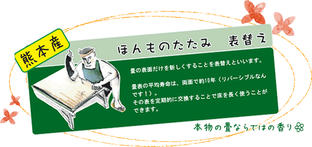 熊本産ほんものたたみ